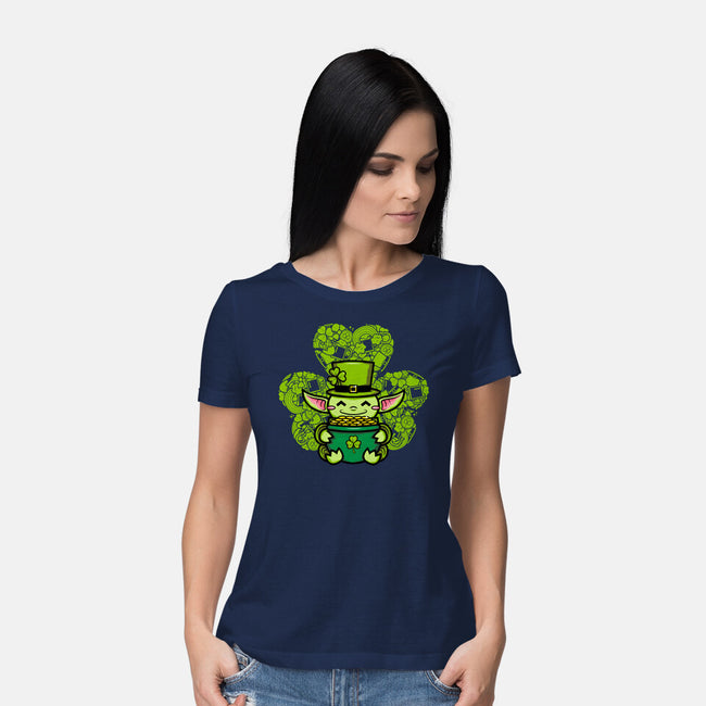 The Child From St. Patty's Day-womens basic tee-krisren28