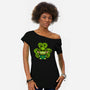The Child From St. Patty's Day-womens off shoulder tee-krisren28