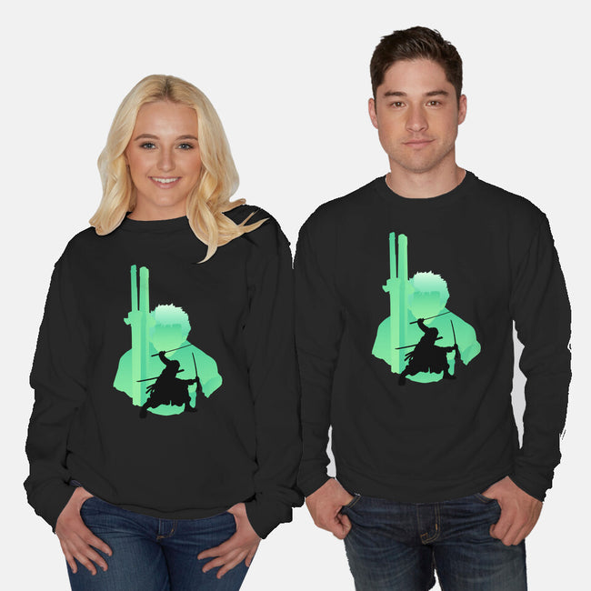 Zoro-unisex crew neck sweatshirt-wpapindo