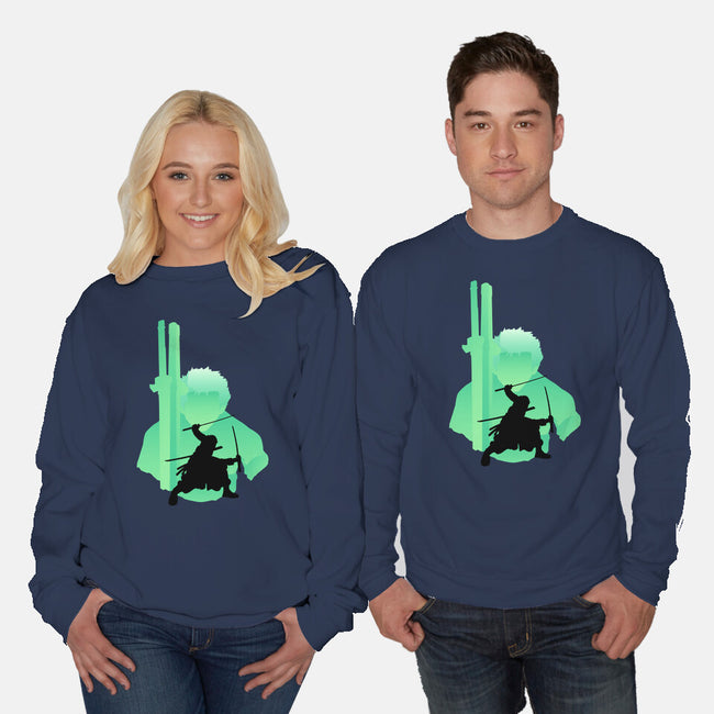 Zoro-unisex crew neck sweatshirt-wpapindo