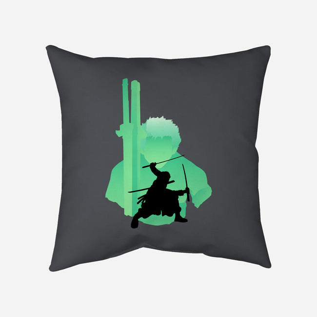 Zoro-none removable cover w insert throw pillow-wpapindo