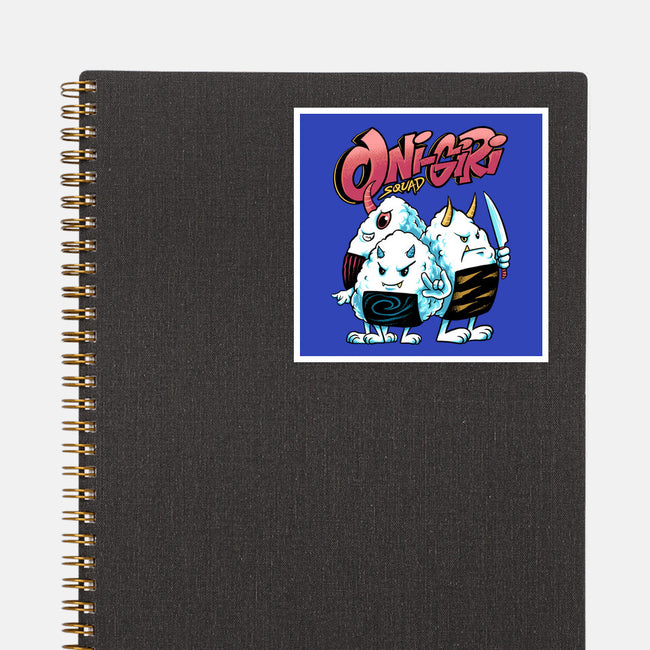 Onigiri-none glossy sticker-spoilerinc