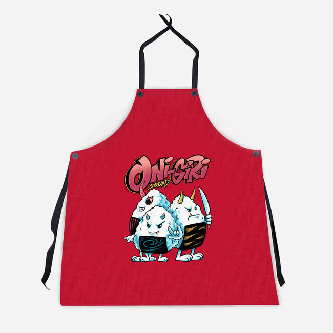 Onigiri-unisex kitchen apron-spoilerinc