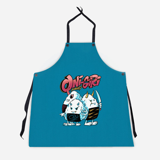 Onigiri-unisex kitchen apron-spoilerinc