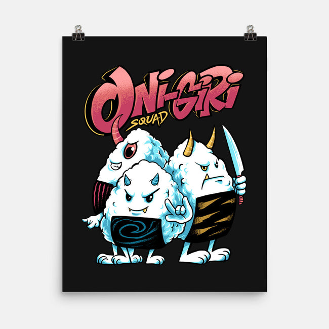 Onigiri-none matte poster-spoilerinc