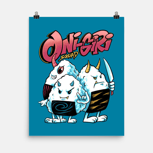 Onigiri-none matte poster-spoilerinc