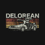 Retro Delorean-unisex baseball tee-fanfreak1