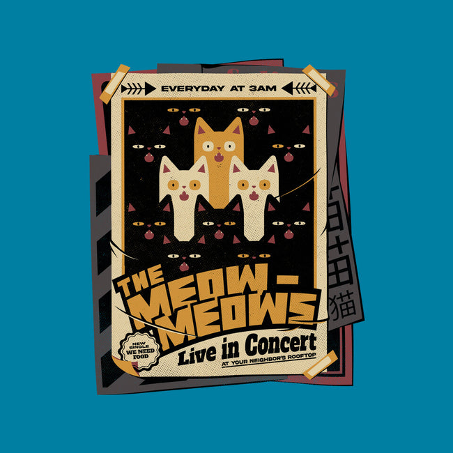Meow Meows Live-none indoor rug-tobefonseca