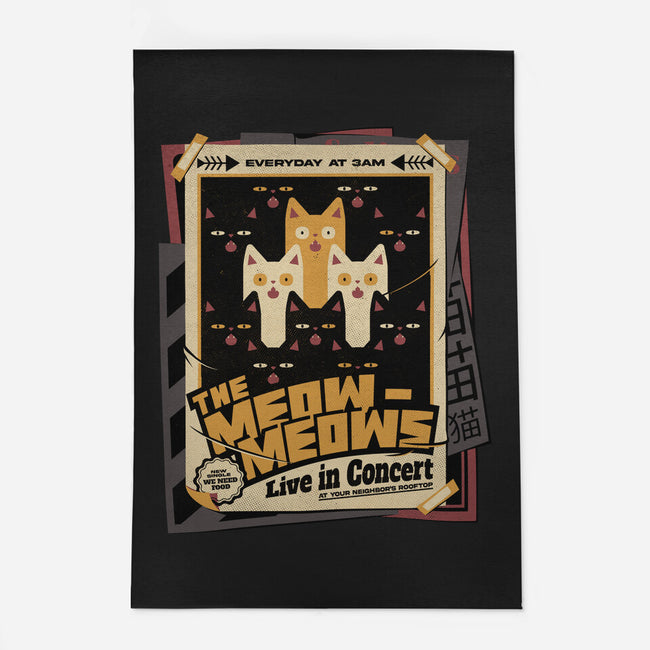 Meow Meows Live-none indoor rug-tobefonseca