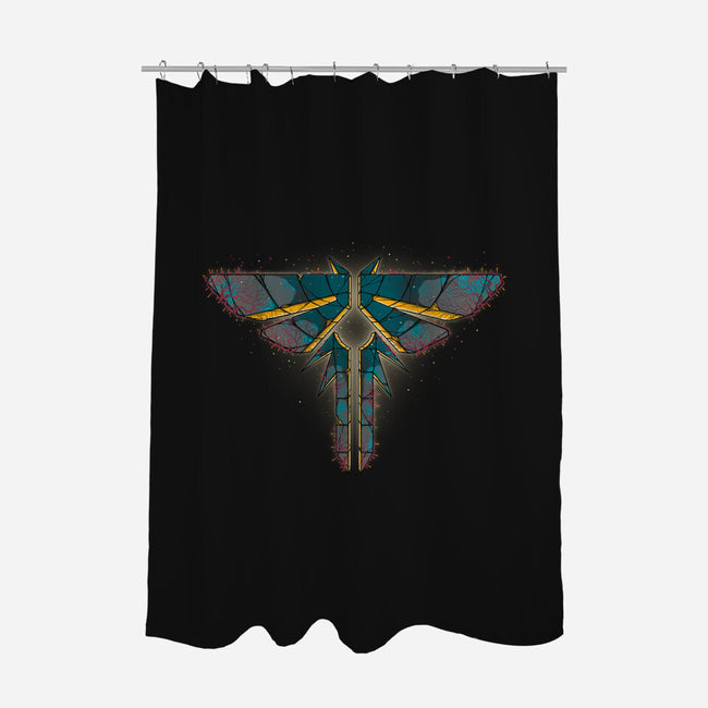 Infected Stone-none polyester shower curtain-Getsousa!