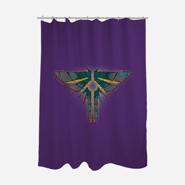 Infected Stone-none polyester shower curtain-Getsousa!
