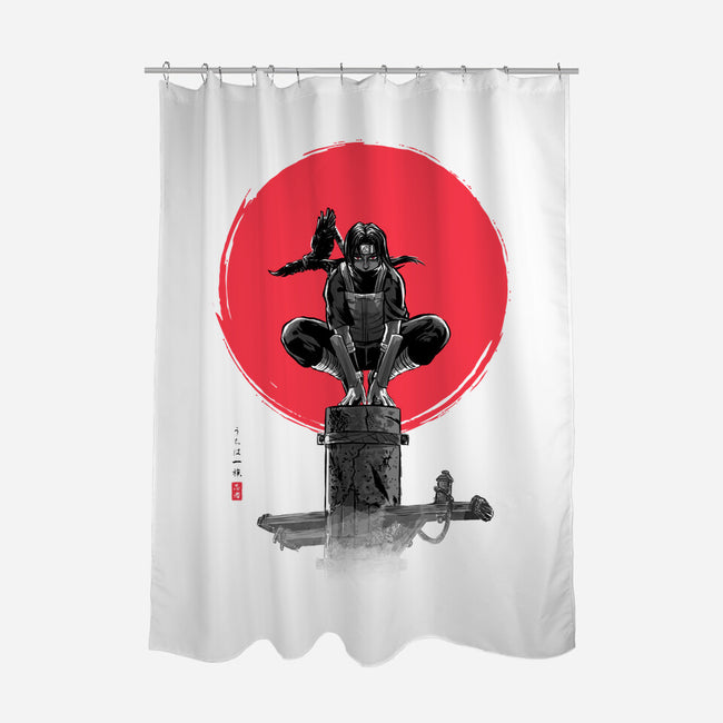 The Renegade Ninja-none polyester shower curtain-ddjvigo