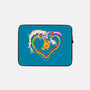 Rainbow Love-none zippered laptop sleeve-nickzzarto