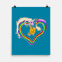 Rainbow Love-none matte poster-nickzzarto