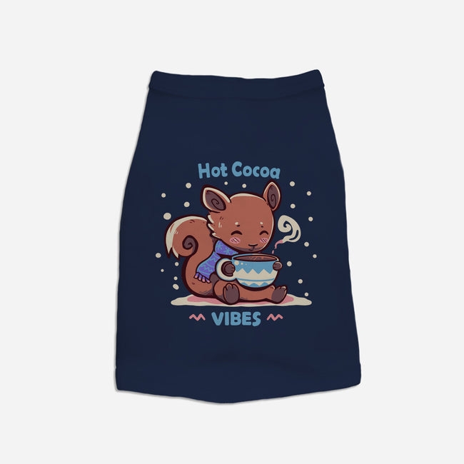 Hot Cocoa Vibes-cat basic pet tank-TechraNova