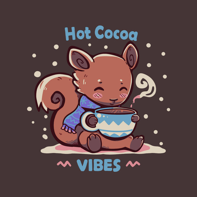 Hot Cocoa Vibes-none polyester shower curtain-TechraNova