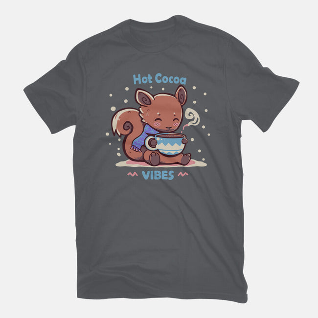 Hot Cocoa Vibes-mens basic tee-TechraNova