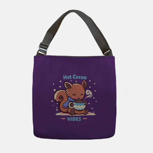 Hot Cocoa Vibes-none adjustable tote bag-TechraNova