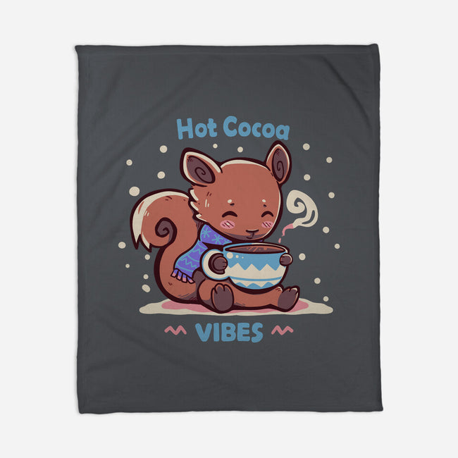 Hot Cocoa Vibes-none fleece blanket-TechraNova