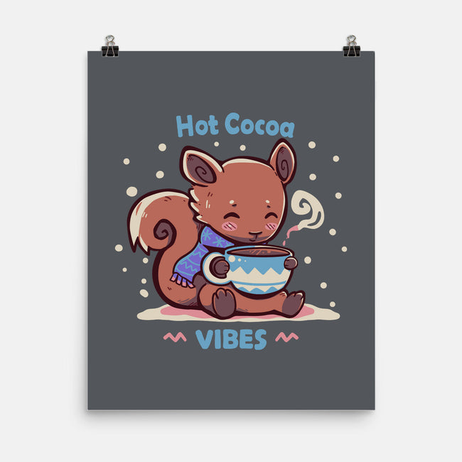 Hot Cocoa Vibes-none matte poster-TechraNova