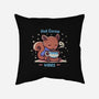 Hot Cocoa Vibes-none removable cover w insert throw pillow-TechraNova