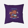 Hot Cocoa Vibes-none removable cover w insert throw pillow-TechraNova