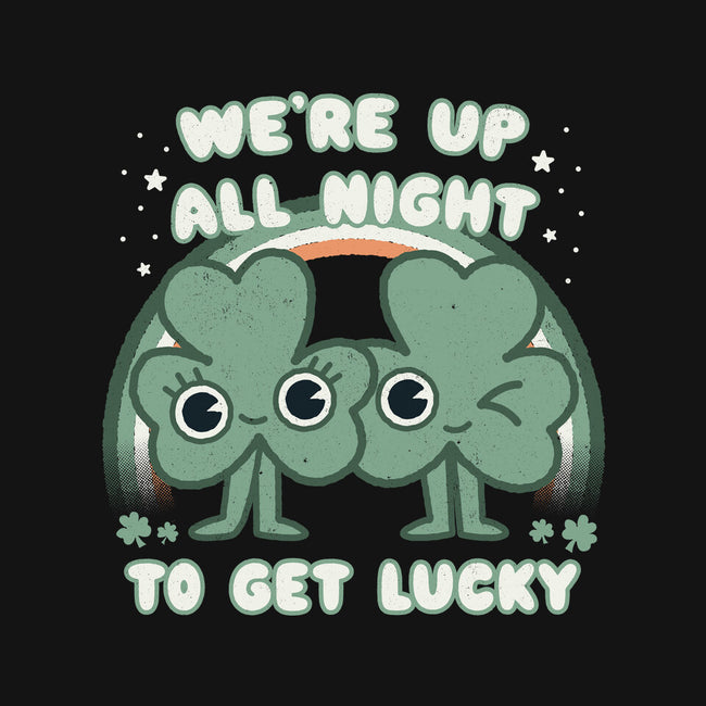 Shamrock Get Lucky-unisex basic tee-Weird & Punderful