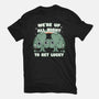 Shamrock Get Lucky-youth basic tee-Weird & Punderful