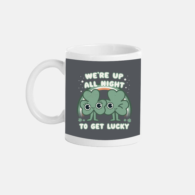 Shamrock Get Lucky-none mug drinkware-Weird & Punderful