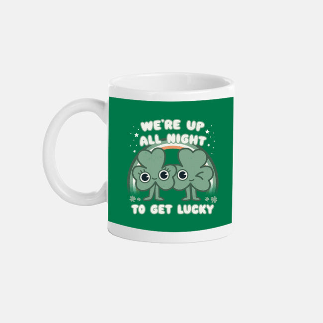 Shamrock Get Lucky-none mug drinkware-Weird & Punderful