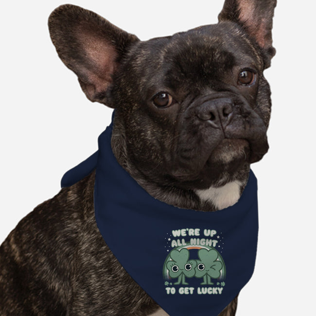 Shamrock Get Lucky-dog bandana pet collar-Weird & Punderful