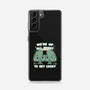 Shamrock Get Lucky-samsung snap phone case-Weird & Punderful