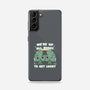 Shamrock Get Lucky-samsung snap phone case-Weird & Punderful