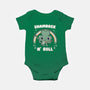 Shamrock N Roll-baby basic onesie-Weird & Punderful