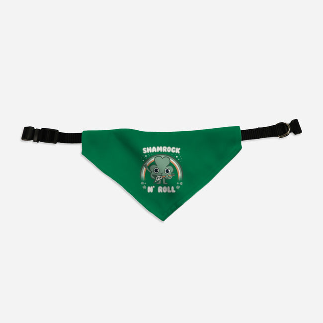 Shamrock N Roll-dog adjustable pet collar-Weird & Punderful