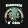 Shamrock N Roll-womens basic tee-Weird & Punderful