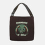 Shamrock N Roll-none adjustable tote bag-Weird & Punderful
