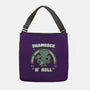 Shamrock N Roll-none adjustable tote bag-Weird & Punderful