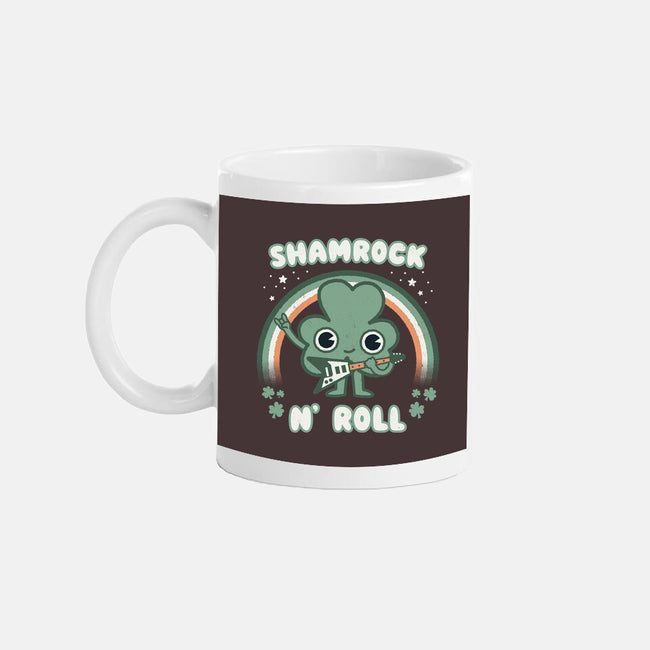 Shamrock N Roll-none mug drinkware-Weird & Punderful