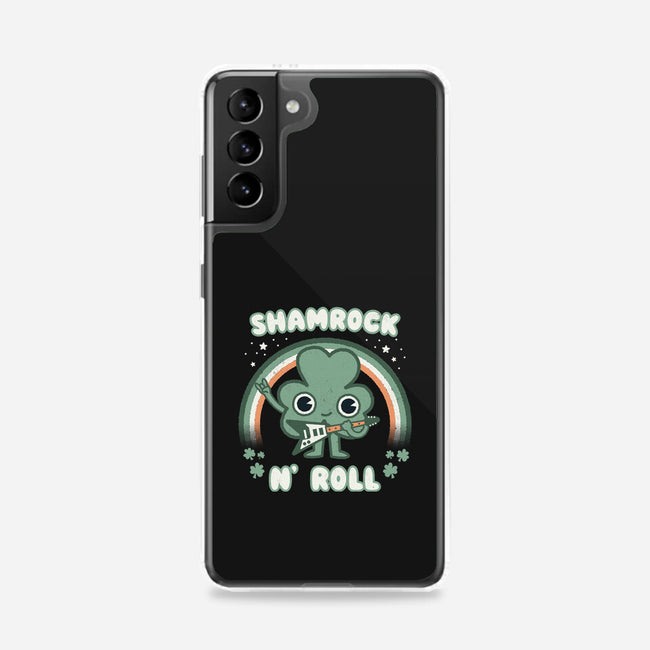 Shamrock N Roll-samsung snap phone case-Weird & Punderful