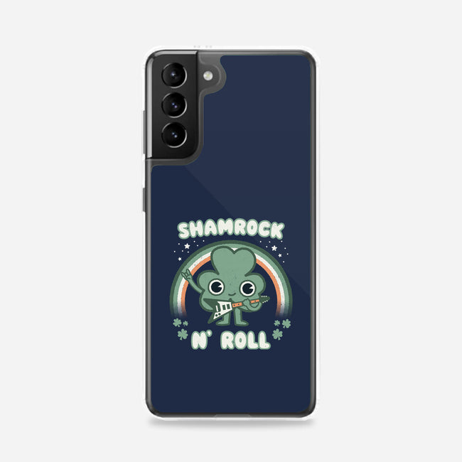 Shamrock N Roll-samsung snap phone case-Weird & Punderful