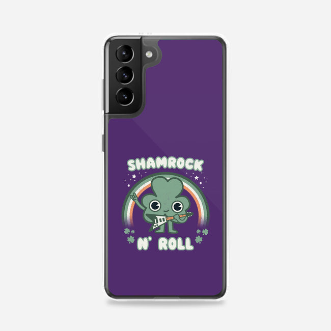 Shamrock N Roll-samsung snap phone case-Weird & Punderful