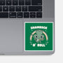 Shamrock N Roll-none glossy sticker-Weird & Punderful