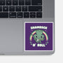 Shamrock N Roll-none glossy sticker-Weird & Punderful