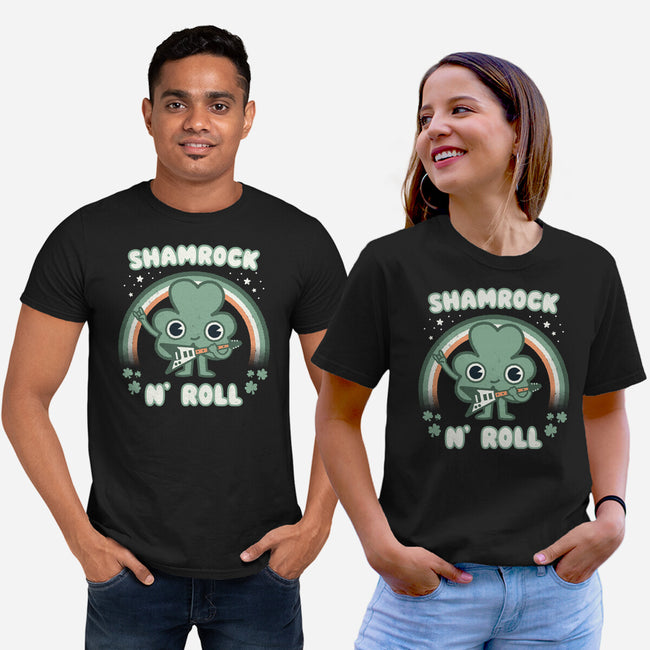 Shamrock N Roll-unisex basic tee-Weird & Punderful