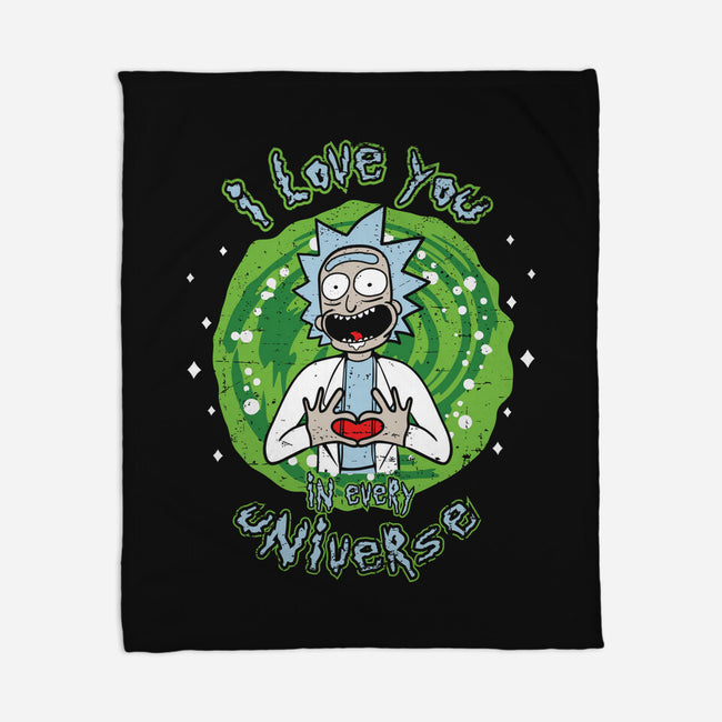 In Every Universe-none fleece blanket-turborat14