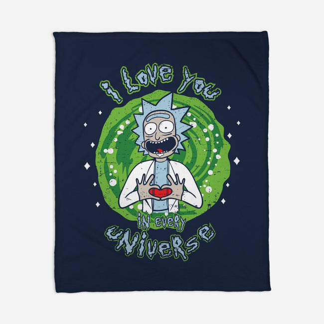 In Every Universe-none fleece blanket-turborat14