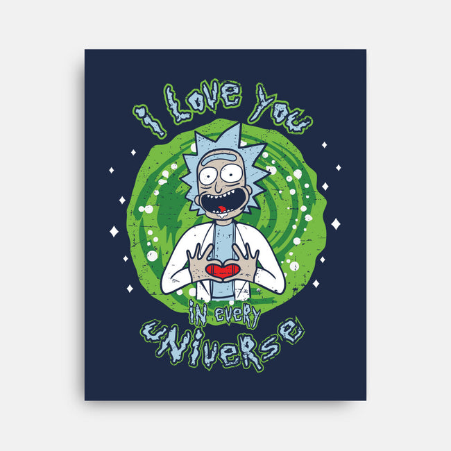 In Every Universe-none stretched canvas-turborat14