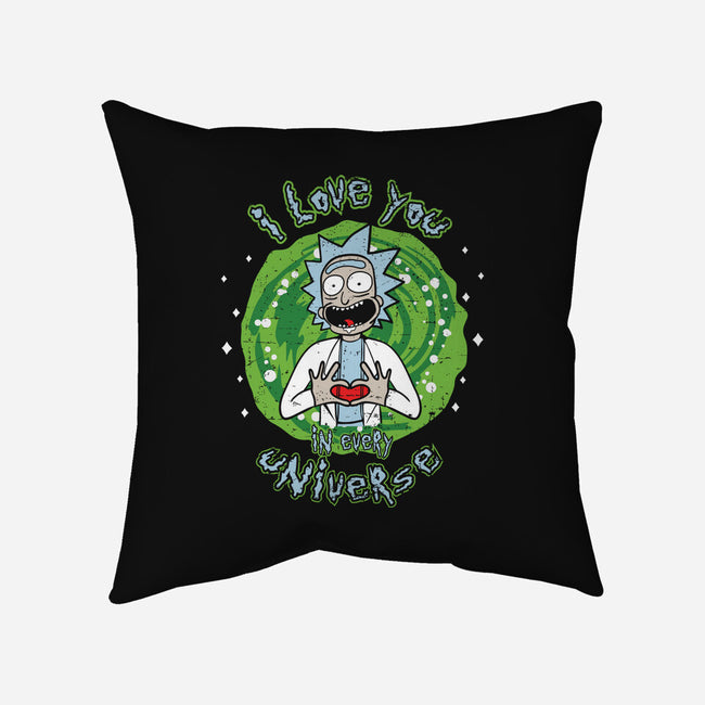 In Every Universe-none removable cover w insert throw pillow-turborat14