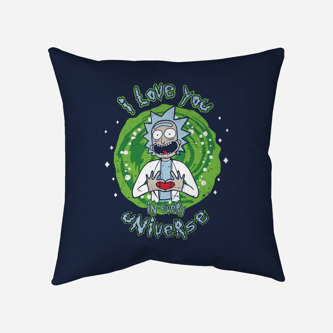 In Every Universe-none removable cover w insert throw pillow-turborat14